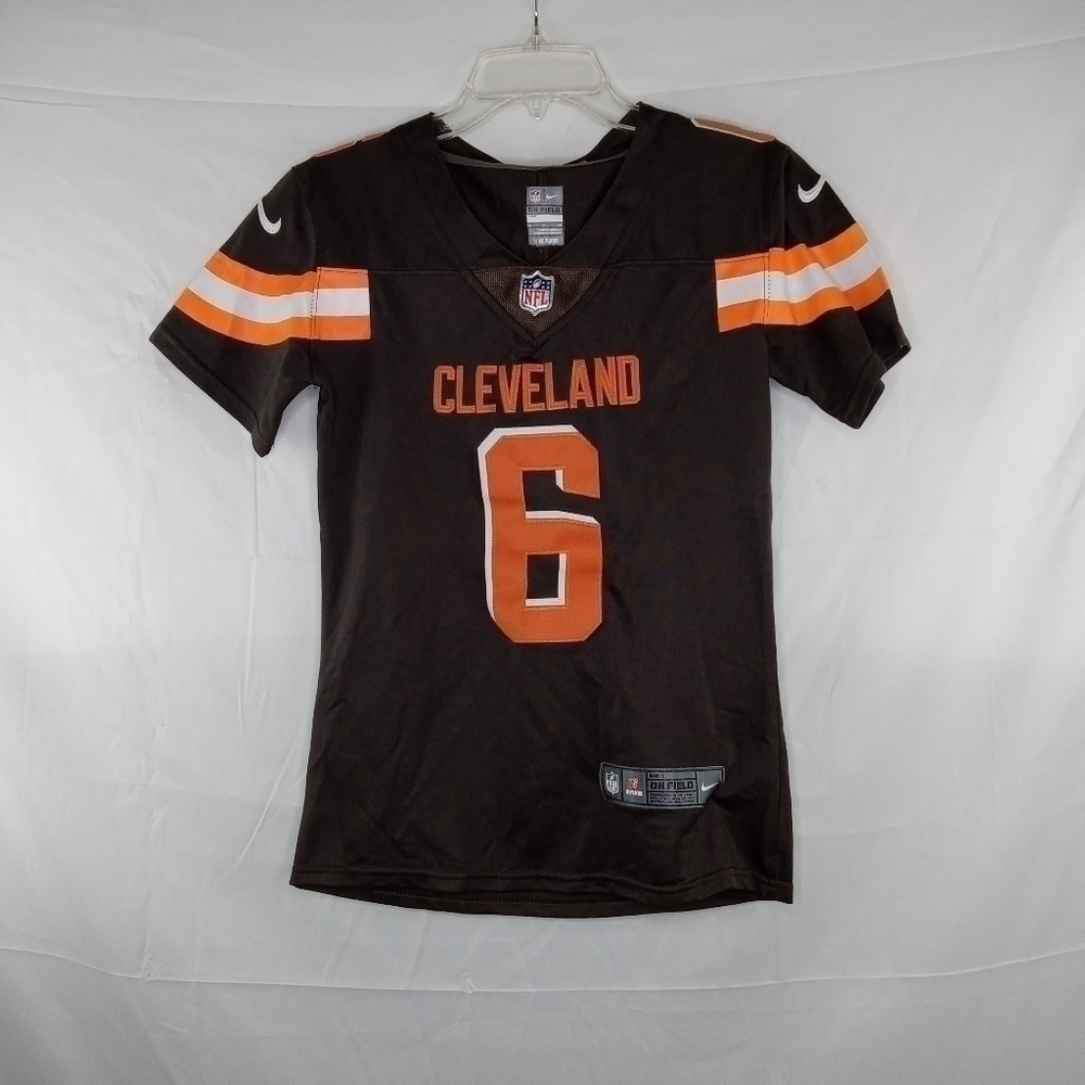 Nike NFL Baker Mayfield #6 Browns Jersey Youth Small On Field